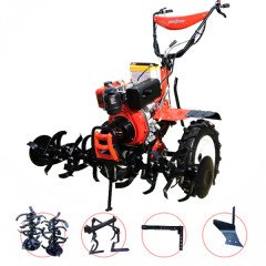 Motocultor 7 c.p. HWASDAN HSD1G-105E NEW, diesel, reductor