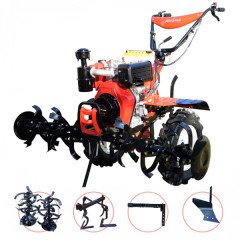 Motocultor 10 c.p. HWASDAN HSD1G-135E NEW, diesel, reductor