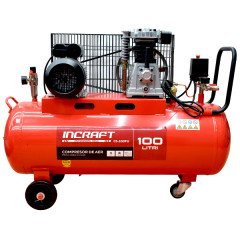 Compresor 100L 3CP, 1 cilindru INCRAFT CS-100FU (cu ulei)