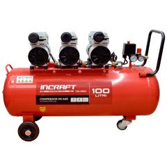 Compresor 100L 3CP, 6 cilindri INCRAFT CS1-100U (fără ulei)