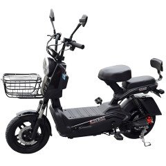 Scuter electric cu pedale 500W 48V MINSK ELECTRO (Negru)