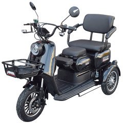 Tricicletă electrică 1500W 72V MINSK ELECTRO (Negru)