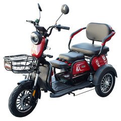 Tricicletă electrică 600W 60V MINSK ELECTRO (roșu)